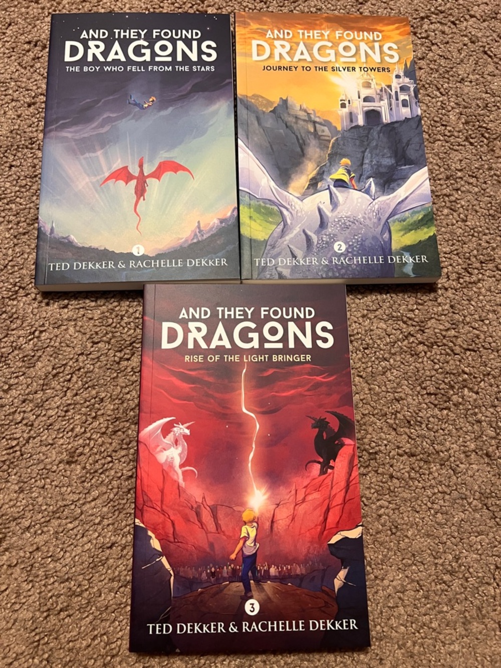 “The Dragon Series” by Ted & Rachelle Dekker 6 book set